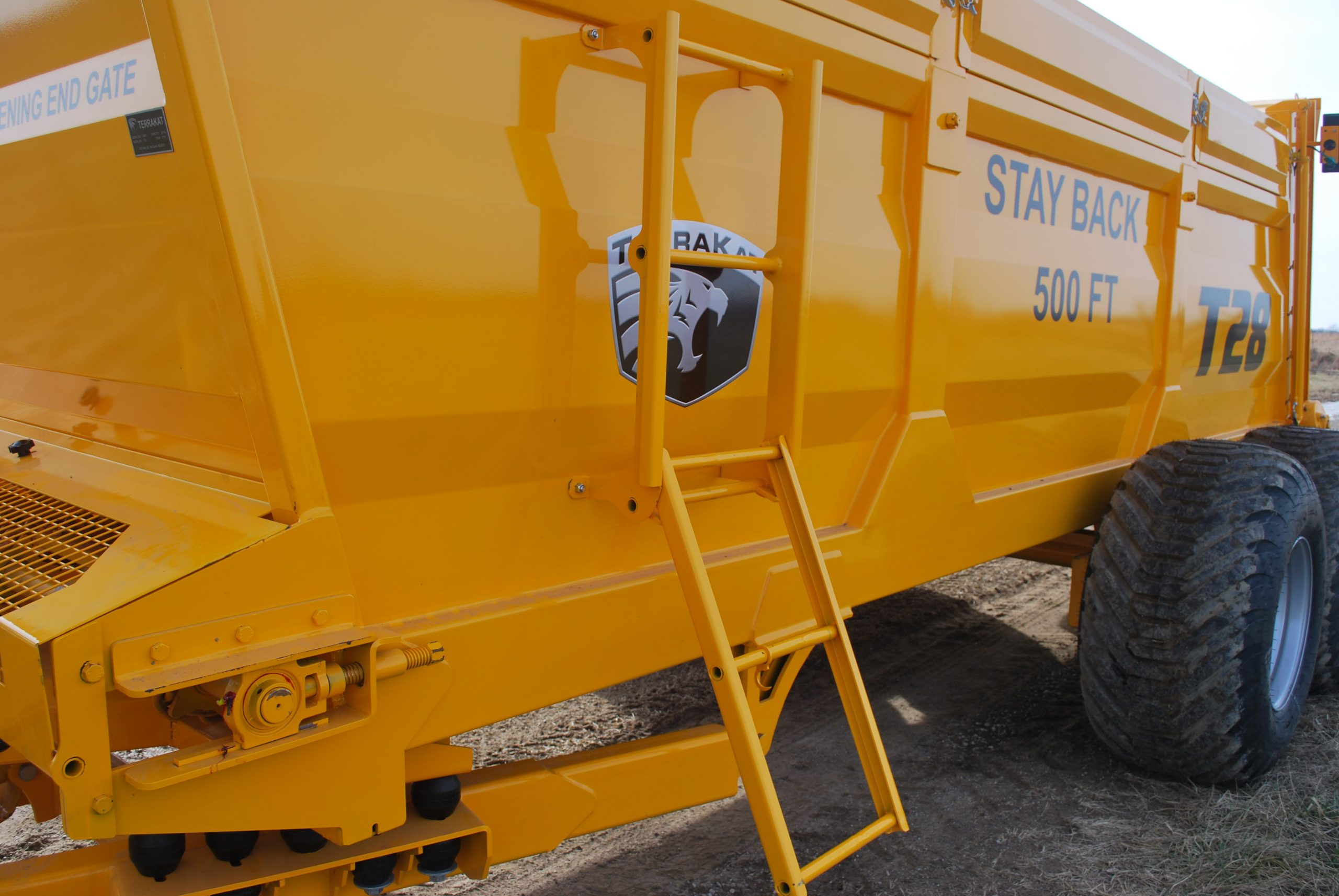 TerraKat Hydraulic Guillotine Slop Gate & Structural Chassis